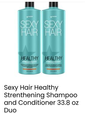 Sexy Hair Healthy Strengthening Shampoo & Conditioner Duo